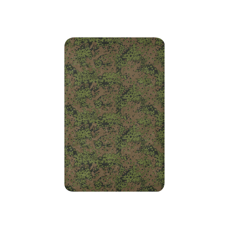 Oak Leaf Eichenlaubmuster Summer CAMO Sherpa Blanket