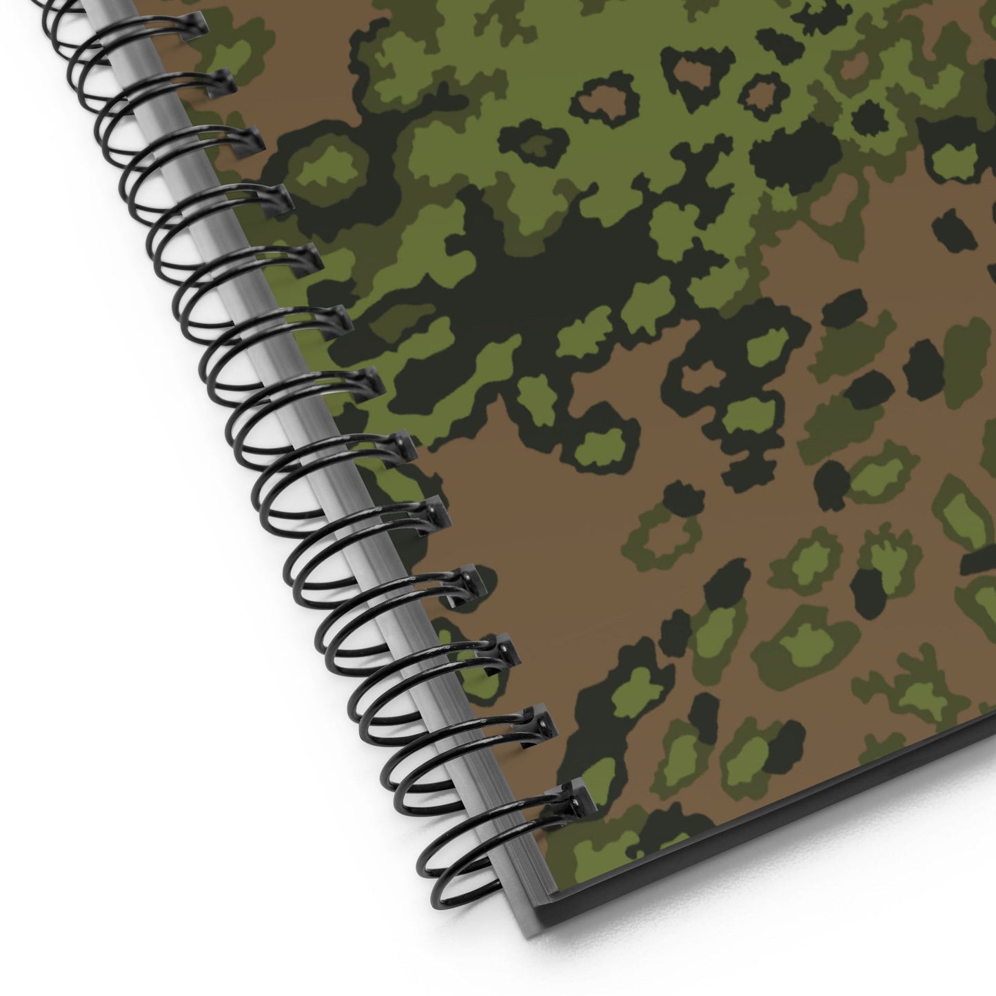 German Oak Leaf Eichenlaubmuster Summer CAMO Spiral Notebook