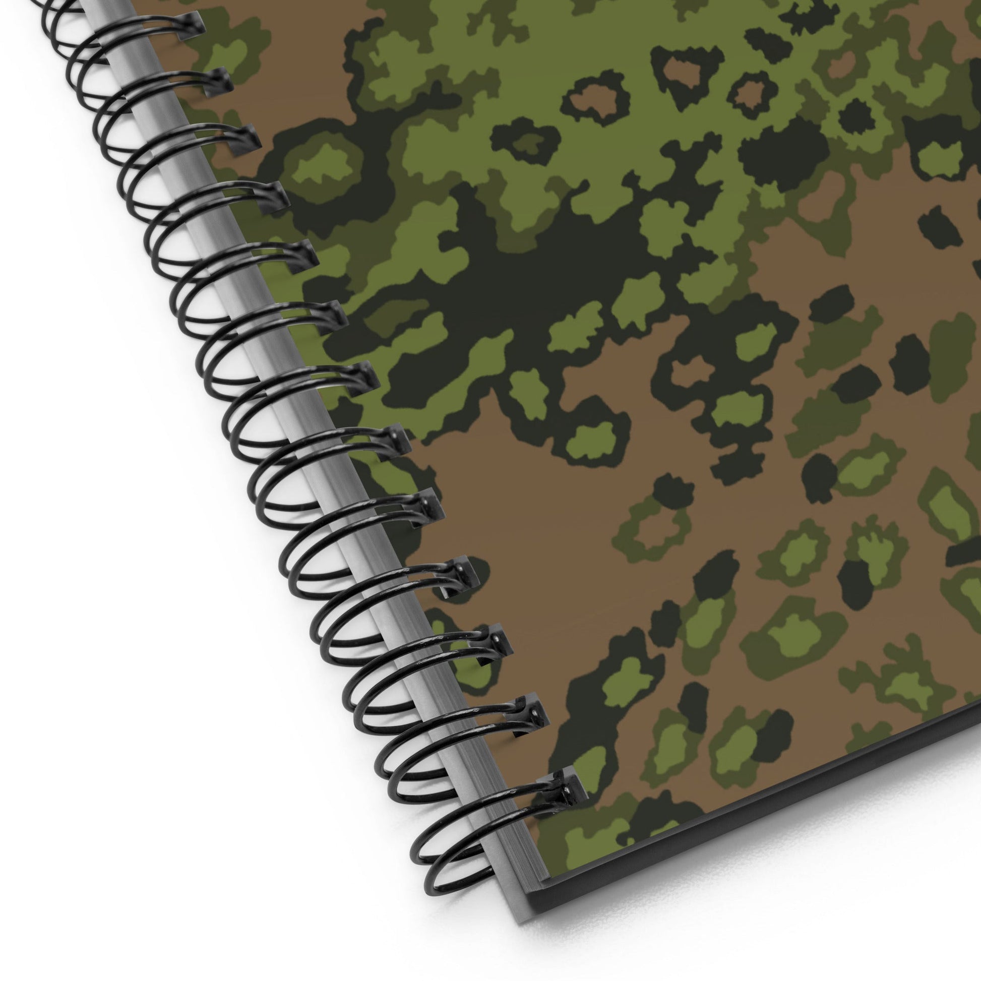 German Oak Leaf Eichenlaubmuster Summer CAMO Spiral Notebook