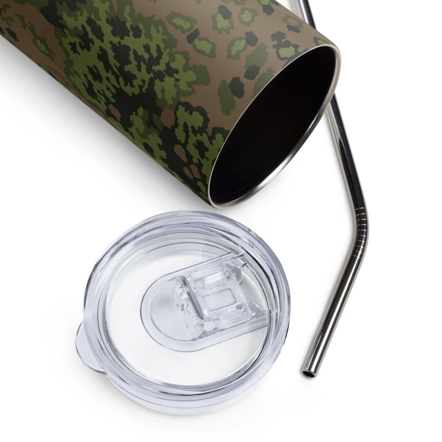 German Oak Leaf Eichenlaubmuster Summer CAMO Stainless Steel Tumbler