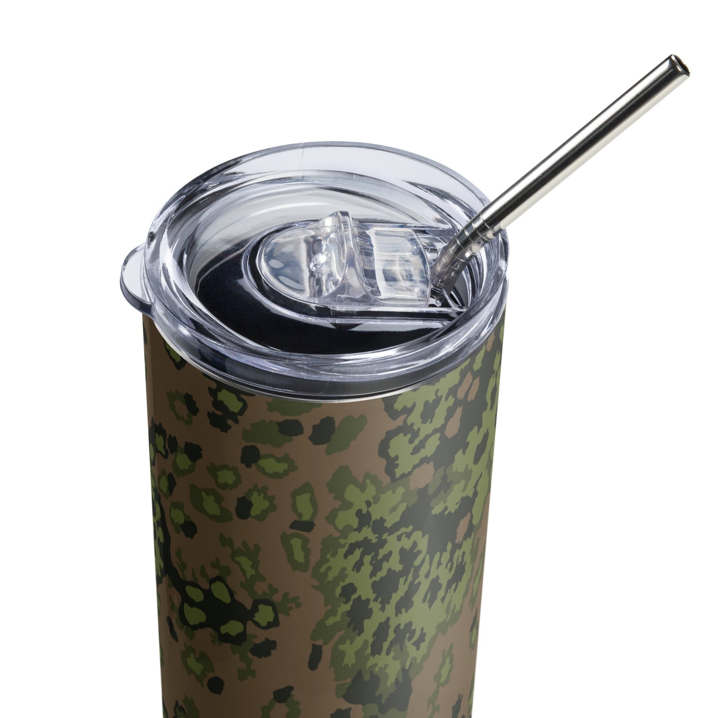 German Oak Leaf Eichenlaubmuster Summer CAMO Stainless Steel Tumbler