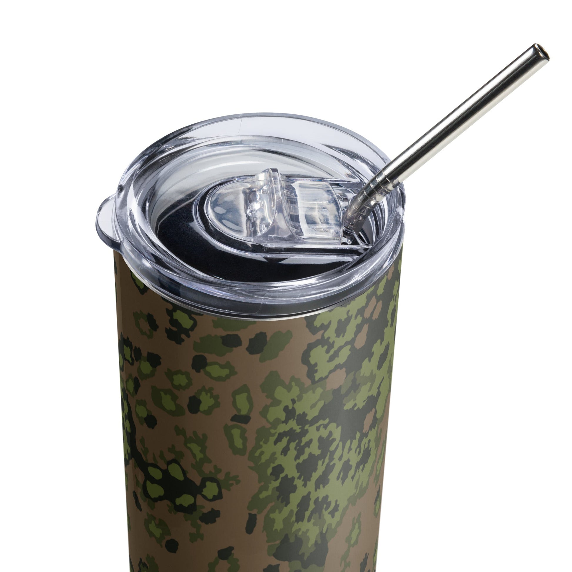 German Oak Leaf Eichenlaubmuster Summer CAMO Stainless Steel Tumbler