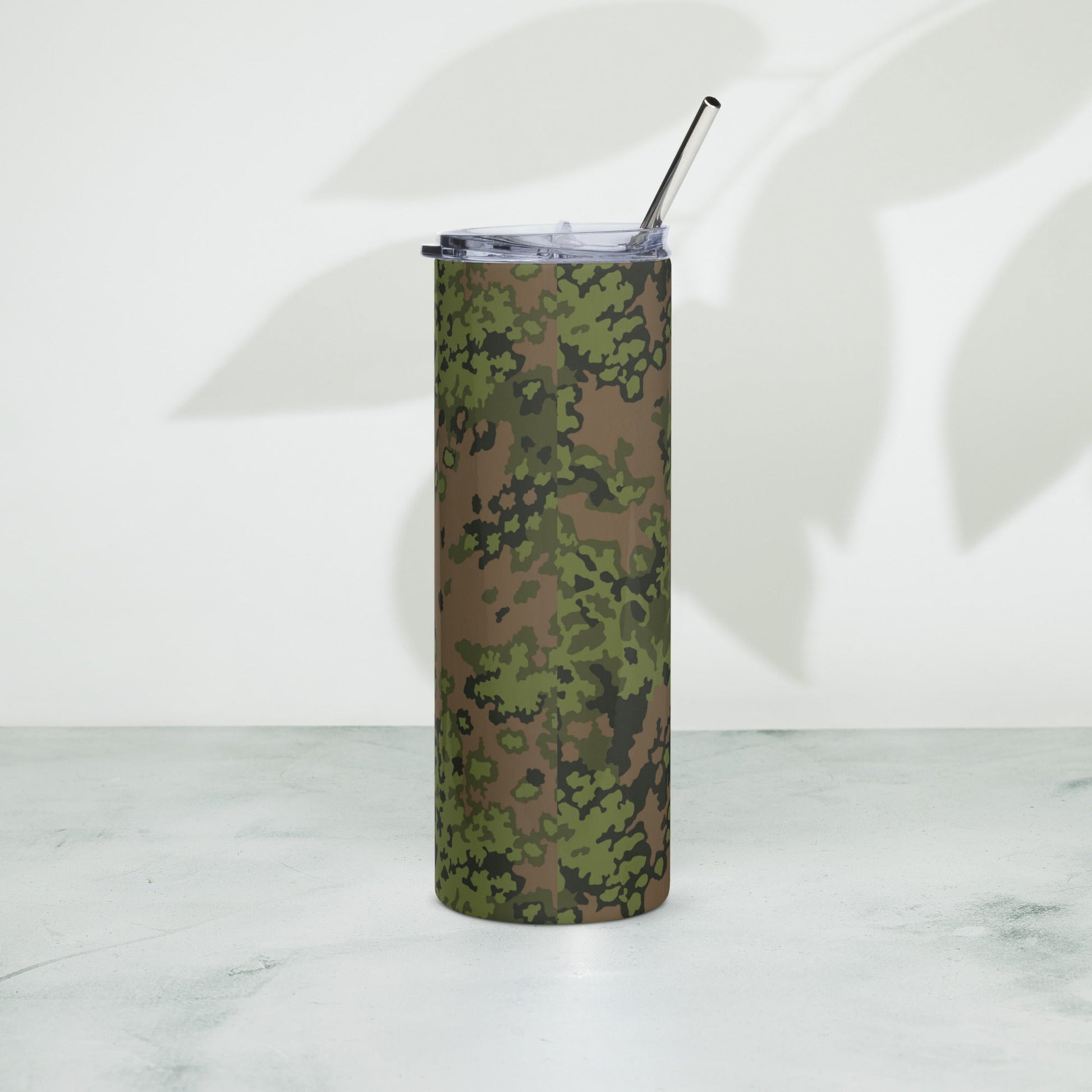 German Oak Leaf Eichenlaubmuster Summer CAMO Stainless Steel Tumbler