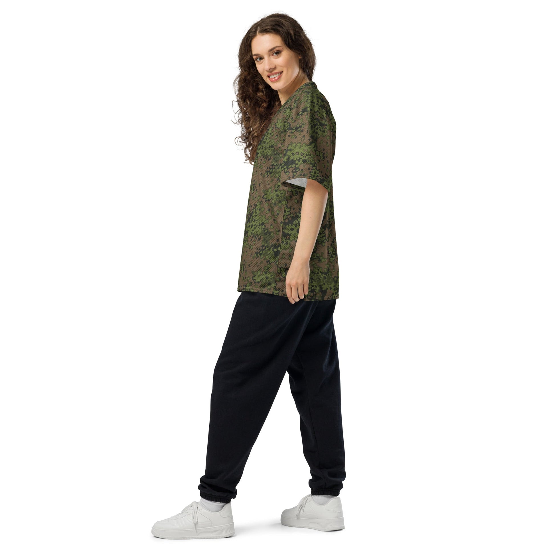 German Oak Leaf Eichenlaubmuster Summer CAMO Unisex American Football Jersey