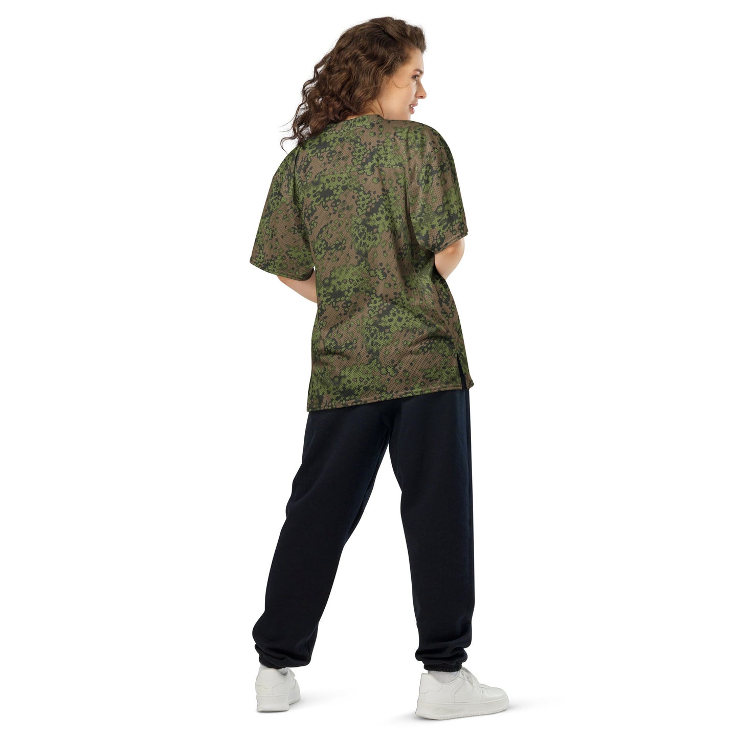 German Oak Leaf Eichenlaubmuster Summer CAMO Unisex American Football Jersey