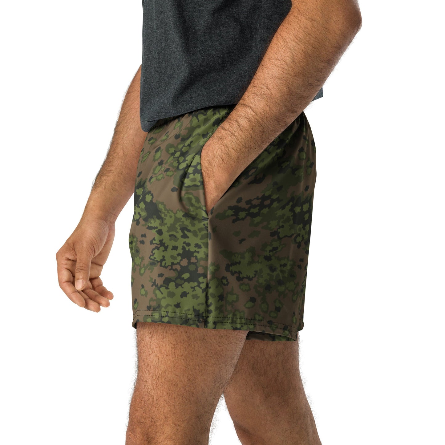 German Oak Leaf Eichenlaubmuster Summer CAMO Unisex Athletic Shorts - XS