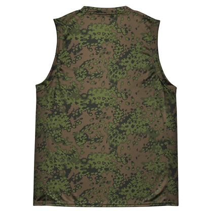 German Oak Leaf Eichenlaubmuster Summer CAMO Unisex Basketball Jersey