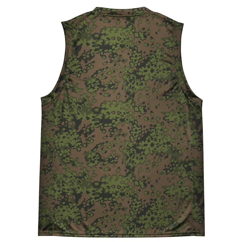 Oak Leaf Eichenlaubmuster Summer CAMO Unisex Basketball Jersey