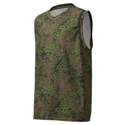 German Oak Leaf Eichenlaubmuster Summer CAMO Unisex Basketball Jersey