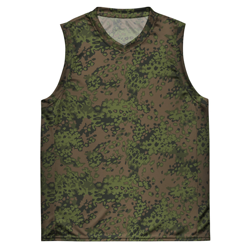 Oak Leaf Eichenlaubmuster Summer CAMO Unisex Basketball Jersey