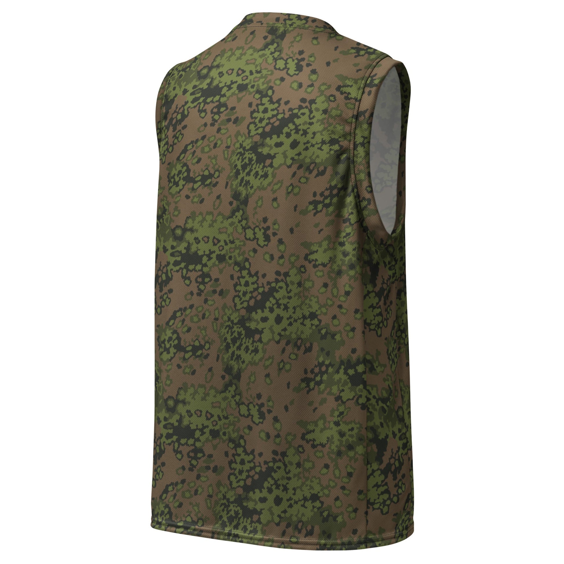 German Oak Leaf Eichenlaubmuster Summer CAMO Unisex Basketball Jersey