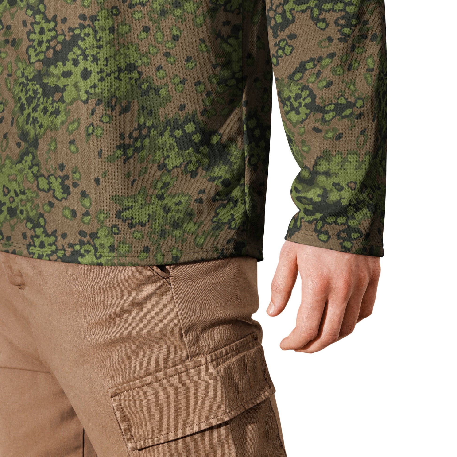 German Oak Leaf Eichenlaubmuster Summer CAMO Unisex Hockey Fan Jersey