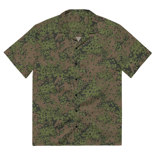 Oak Leaf Eichenlaubmuster Summer CAMO Unisex Short-Sleeve Button Shirt - Button-Up