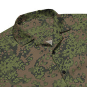 Oak Leaf Eichenlaubmuster Summer CAMO Unisex Short-Sleeve Button Shirt - Button-Up