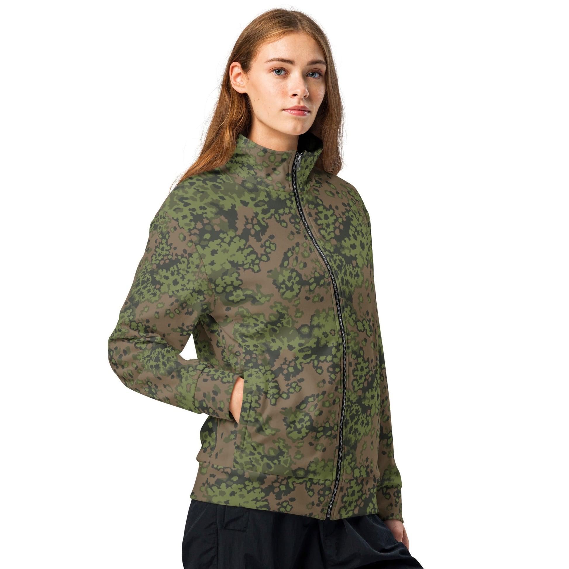 German Oak Leaf Eichenlaubmuster Summer CAMO Unisex Track Jacket