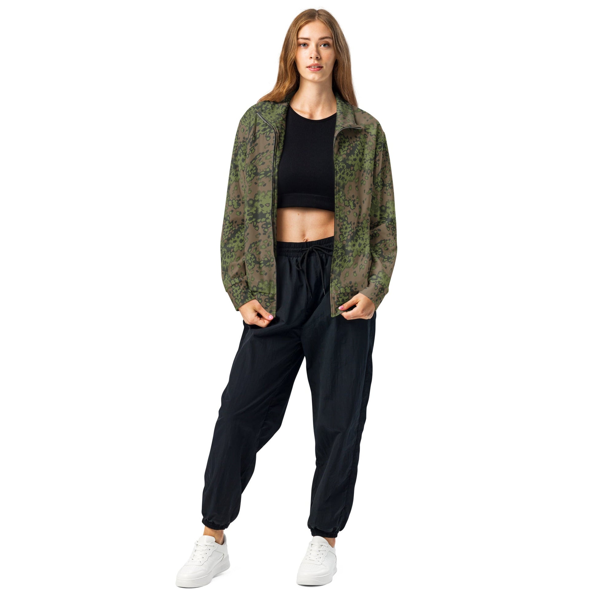 German Oak Leaf Eichenlaubmuster Summer CAMO Unisex Track Jacket