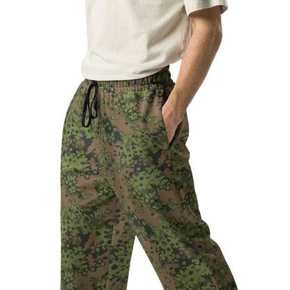 German Oak Leaf Eichenlaubmuster Summer CAMO Unisex Wide-Leg Joggers