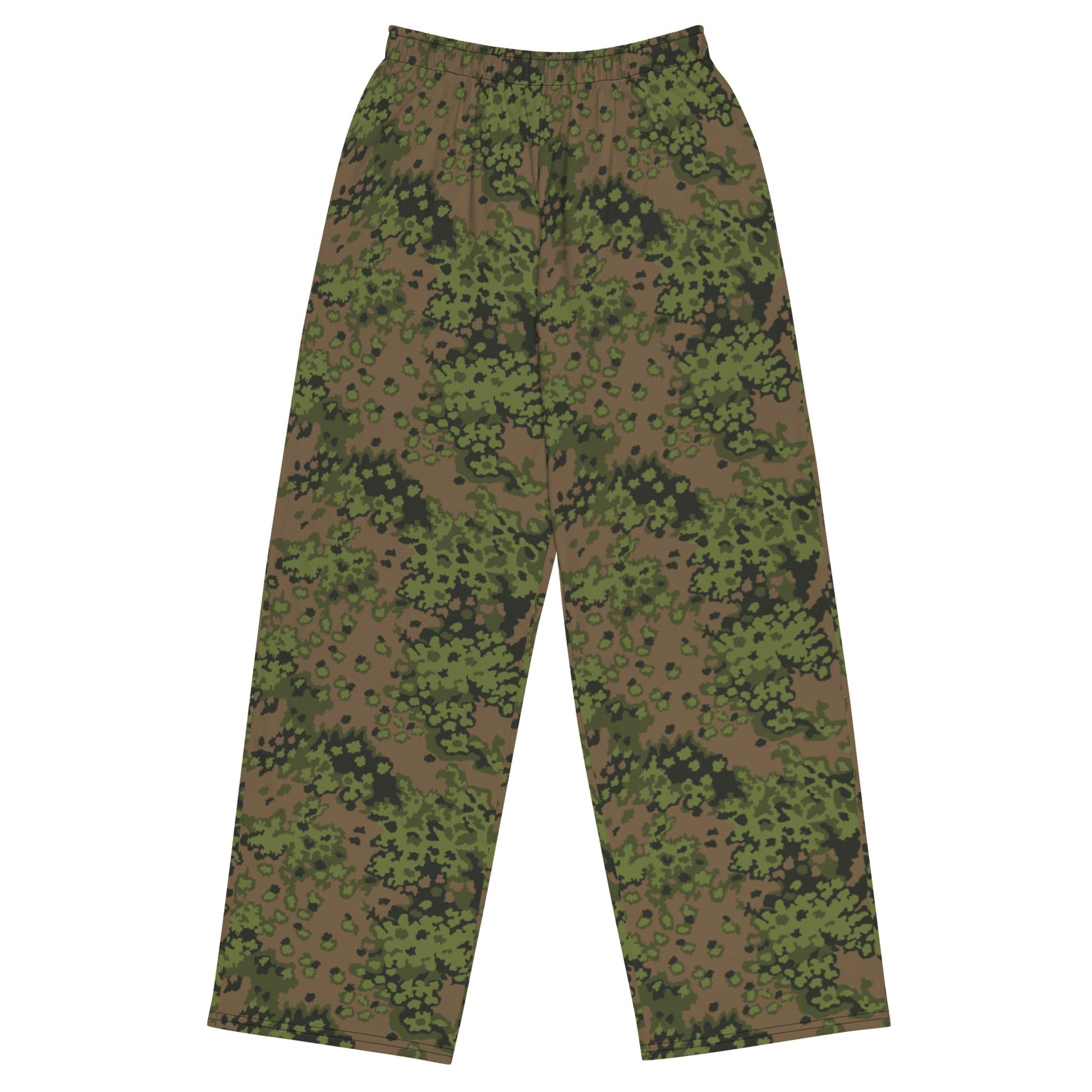 German Oak Leaf Eichenlaubmuster Summer CAMO Unisex Wide-Leg Leisure Pants - 2XS