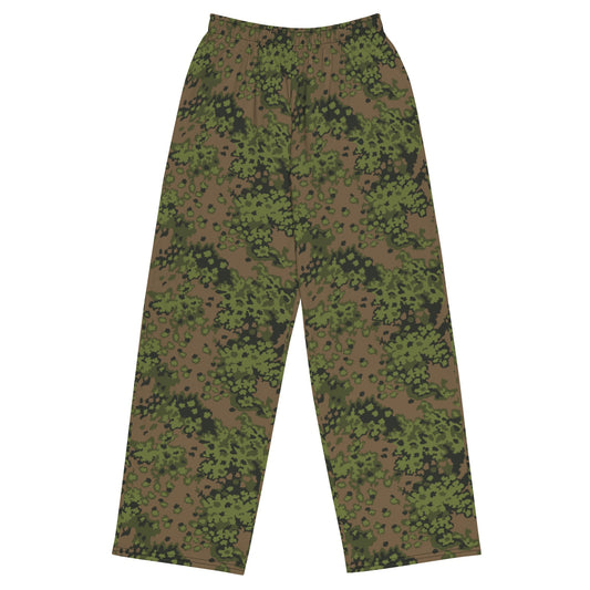 German Oak Leaf Eichenlaubmuster Summer CAMO Unisex Wide-Leg Leisure Pants - 2XS