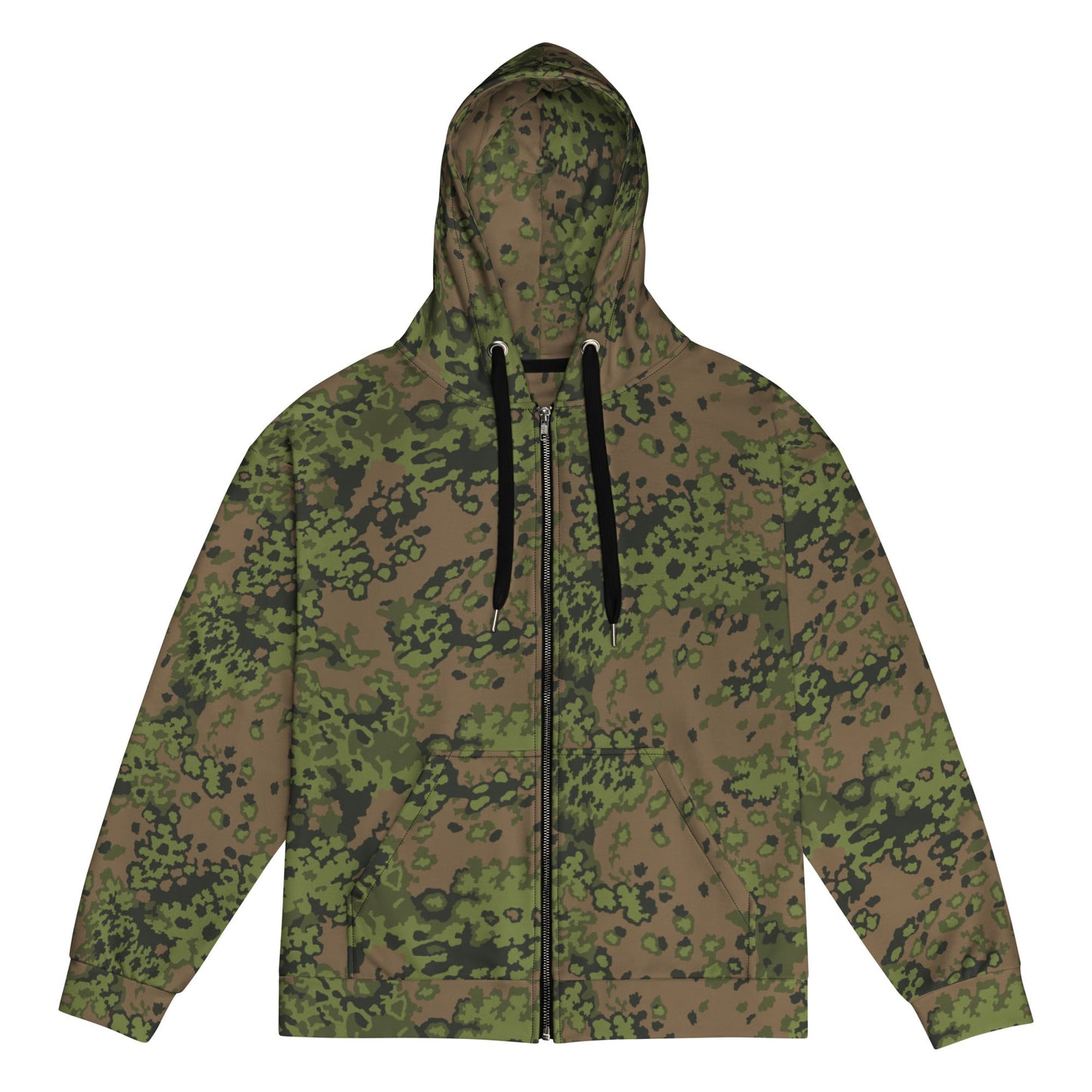 German Oak Leaf Eichenlaubmuster Summer CAMO Unisex zip hoodie - 2XS - Zip Hoodies