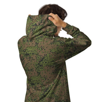German Oak Leaf Eichenlaubmuster Summer CAMO Unisex Zip Hoodie