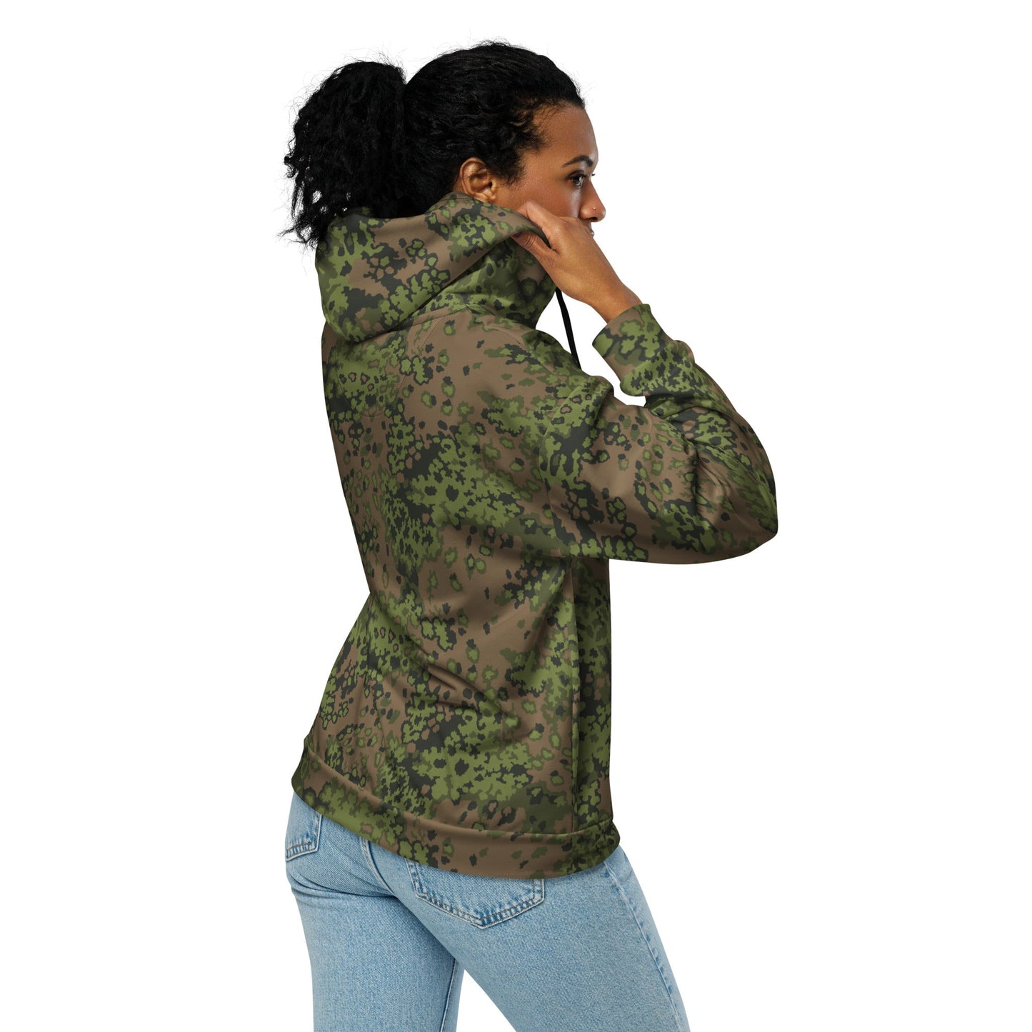 German Oak Leaf Eichenlaubmuster Summer CAMO Unisex zip hoodie - Zip Hoodies