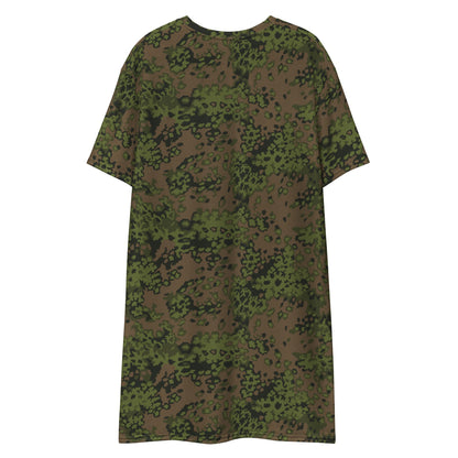 German Oak Leaf Eichenlaubmuster Summer CAMO Womens T-Shirt Dress