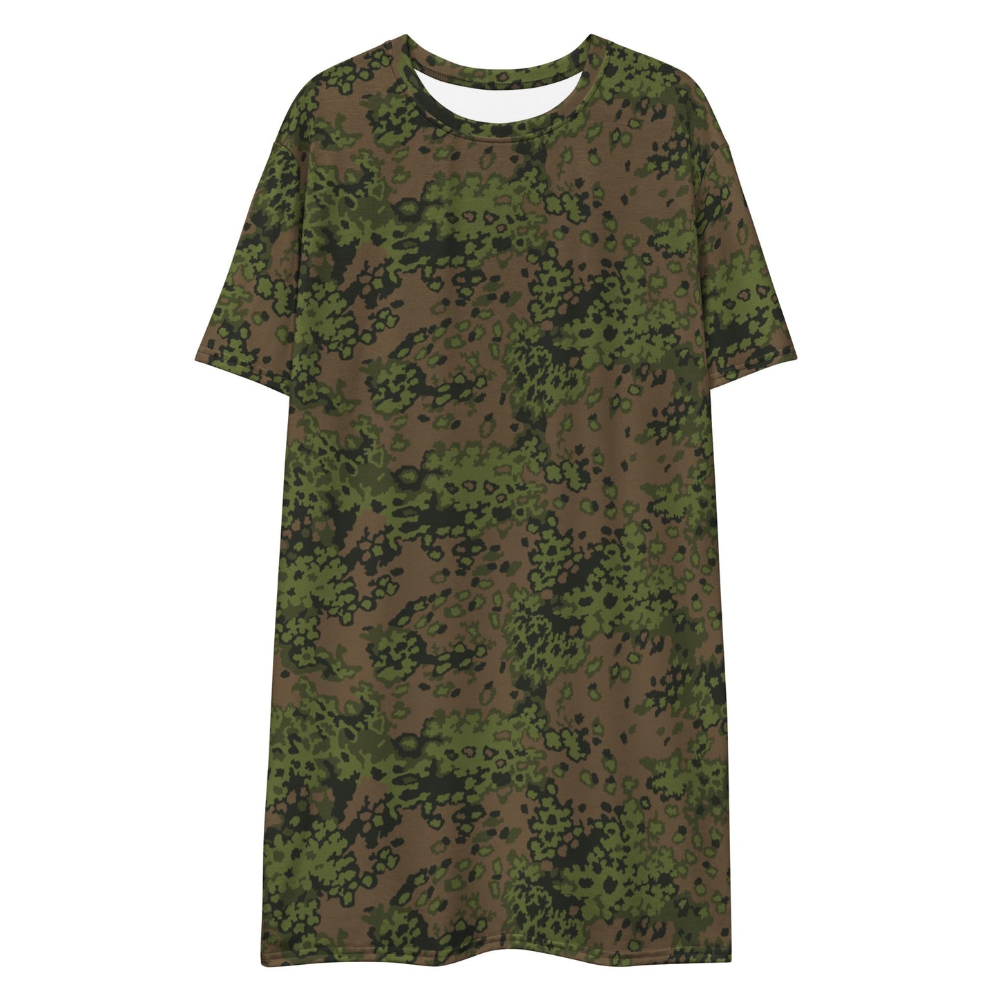 German Oak Leaf Eichenlaubmuster Summer CAMO Womens T-Shirt Dress