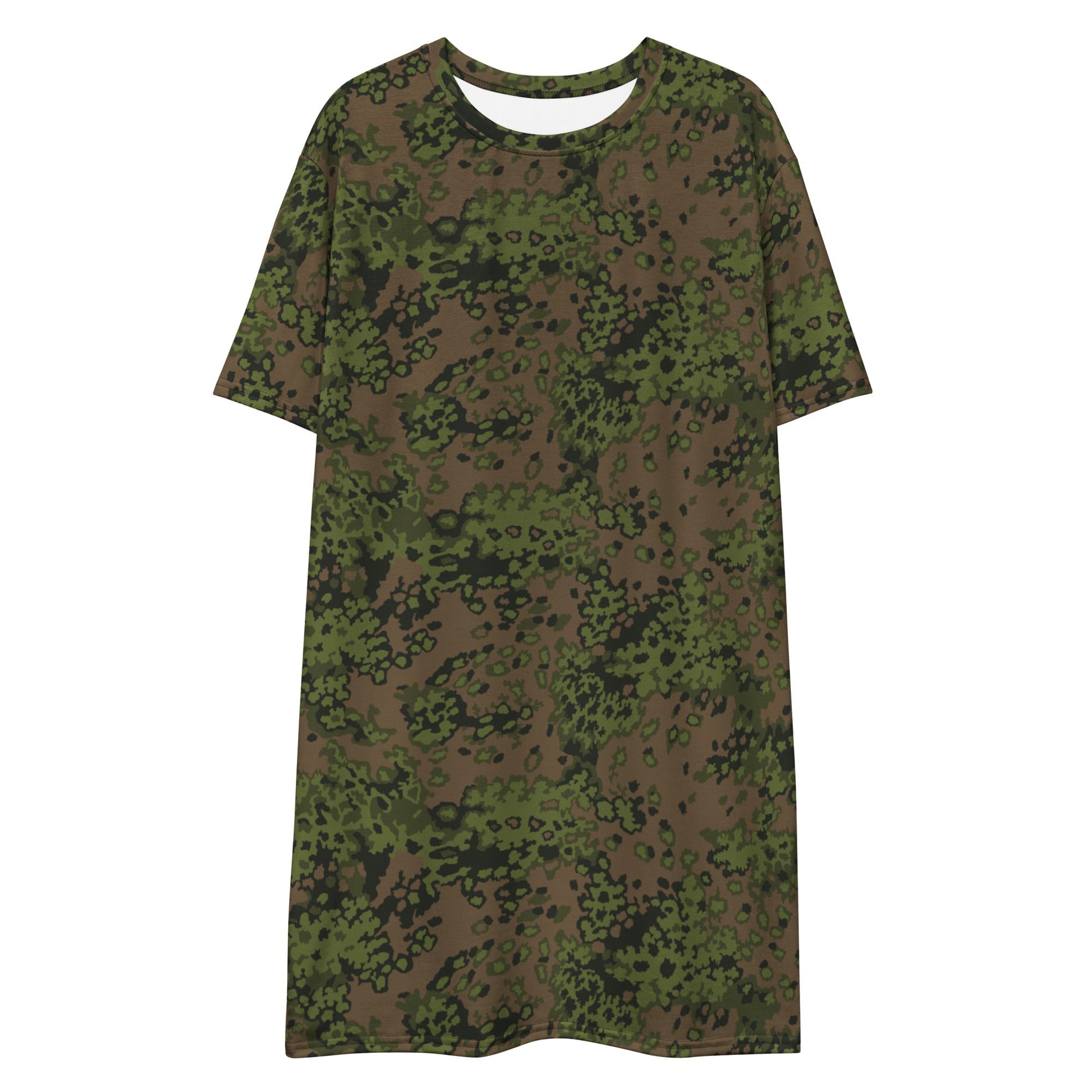 German Oak Leaf Eichenlaubmuster Summer CAMO Womens T-Shirt Dress