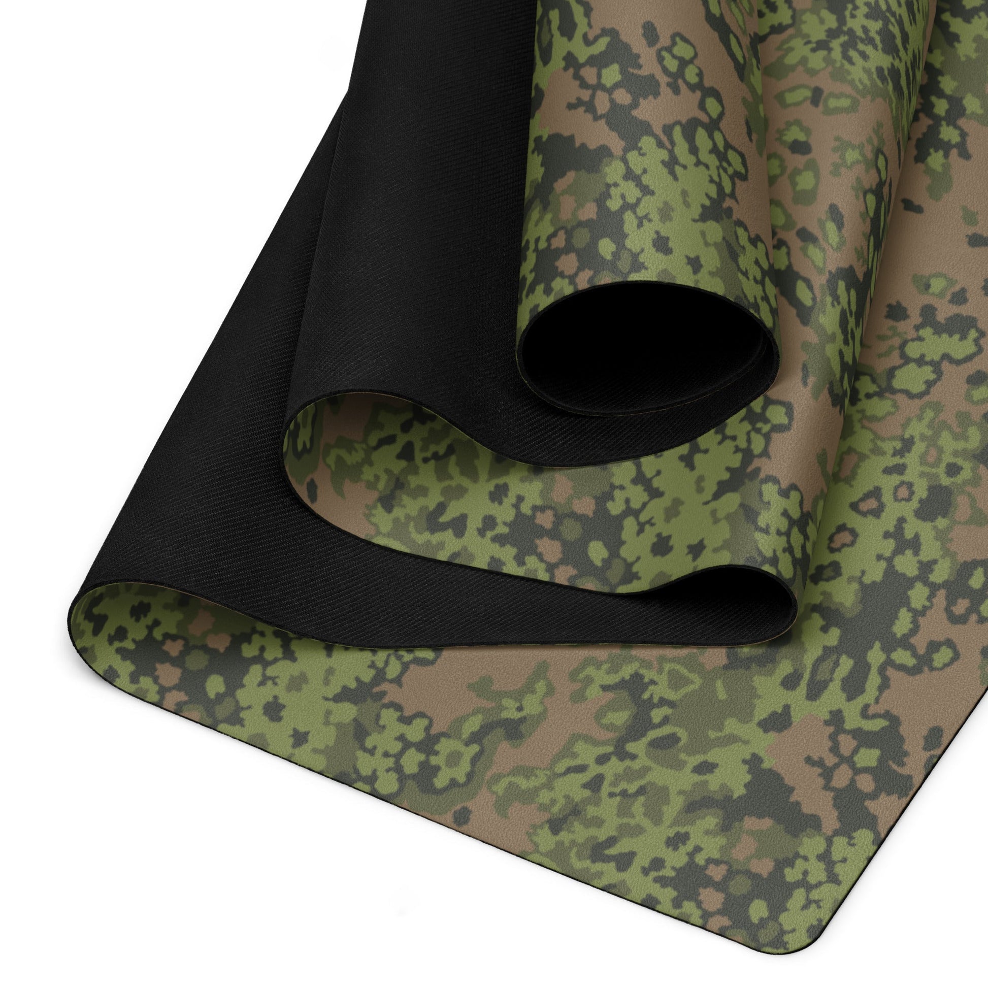 German Oak Leaf Eichenlaubmuster Summer CAMO Yoga Mat
