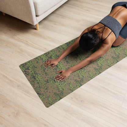 German Oak Leaf Eichenlaubmuster Summer CAMO Yoga Mat