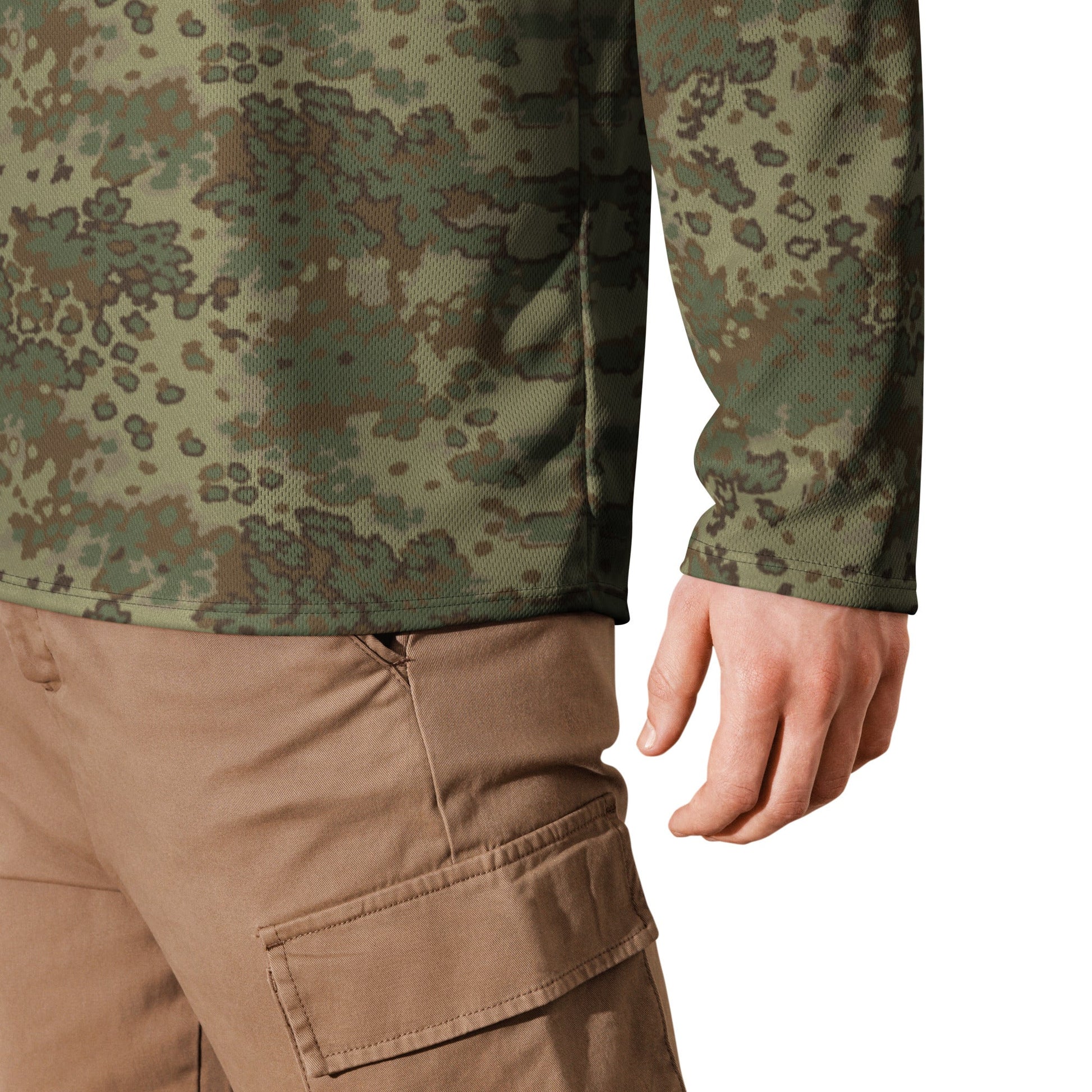 German Oak Leaf Multi-terrain CAMO hockey fan jersey - Hockey Jerseys