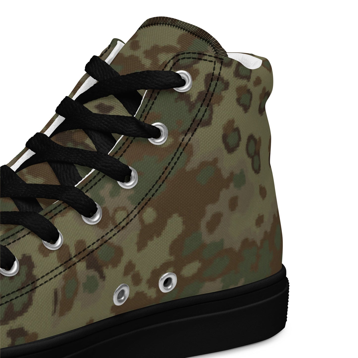 German Oak Leaf Multi-terrain CAMO Mens high top canvas shoes - High Top Canvas Shoes