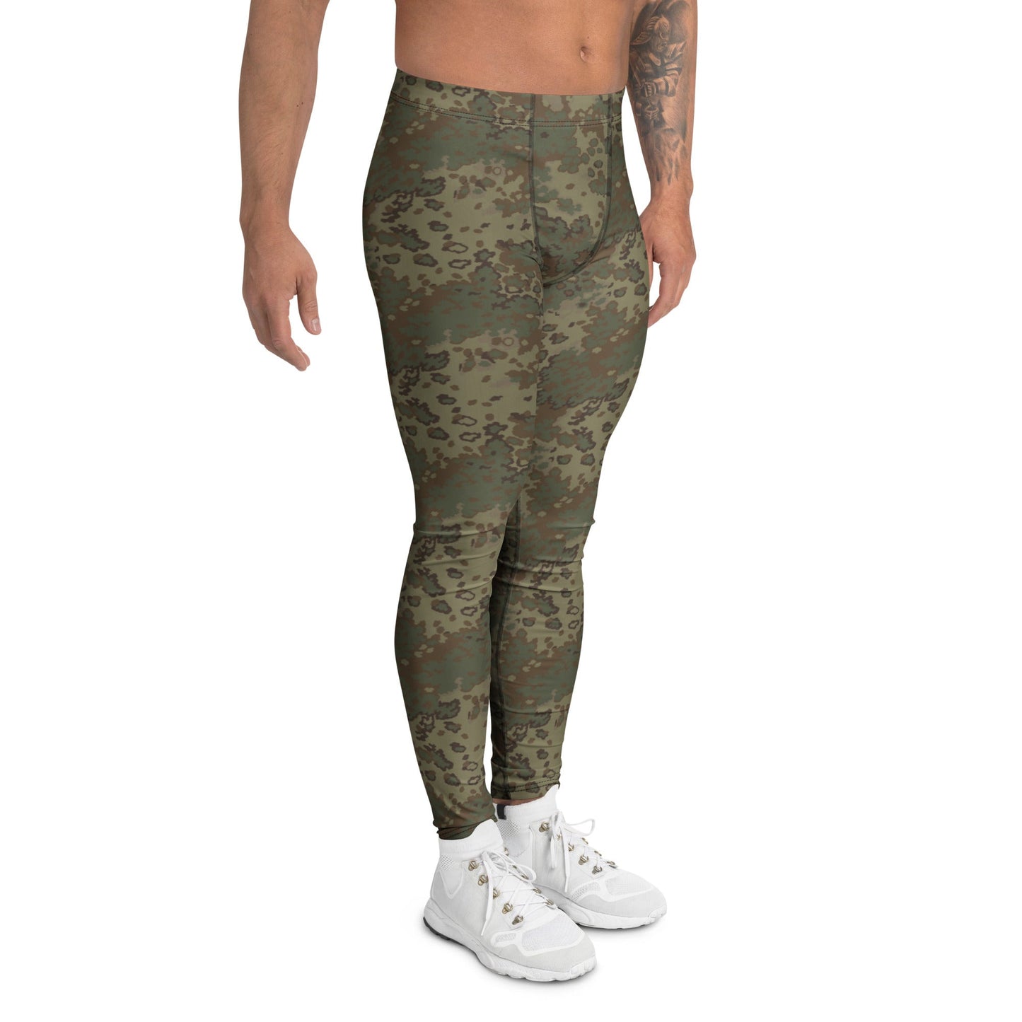 German Oak Leaf Multi-terrain CAMO Mens Leggings