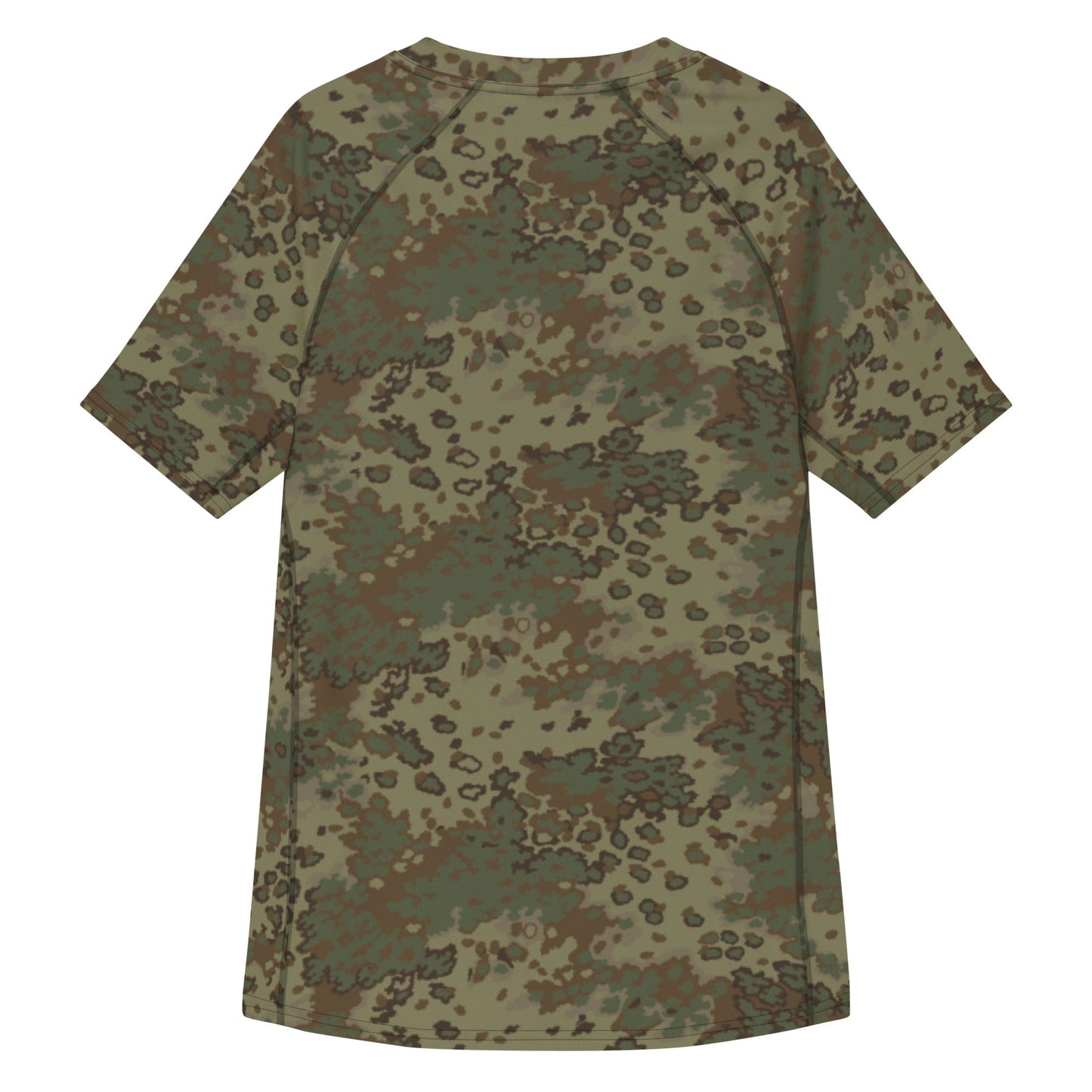 German Oak Leaf Multi-terrain CAMO Mens Short-Sleeve Rash Guard - Short-sleeve Guards