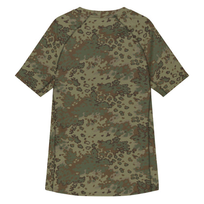 German Oak Leaf Multi-terrain CAMO Mens Short-Sleeve Rash Guard - Short-sleeve Guards