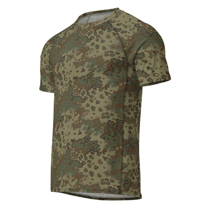 German Oak Leaf Multi-terrain CAMO Mens Short-Sleeve Rash Guard - Short-sleeve Guards