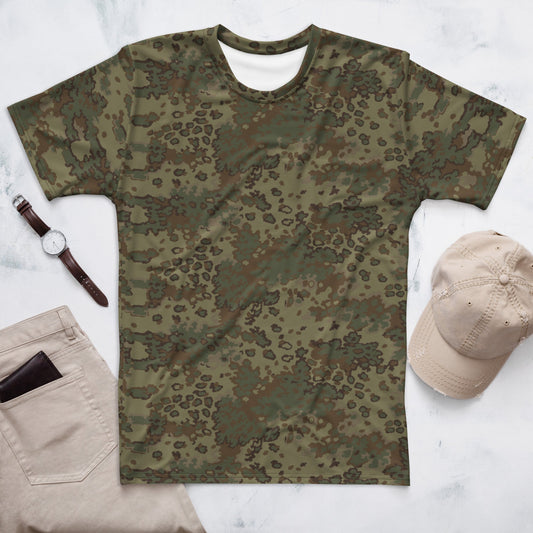 German Oak Leaf Multi-terrain CAMO Mens T-Shirt - XS