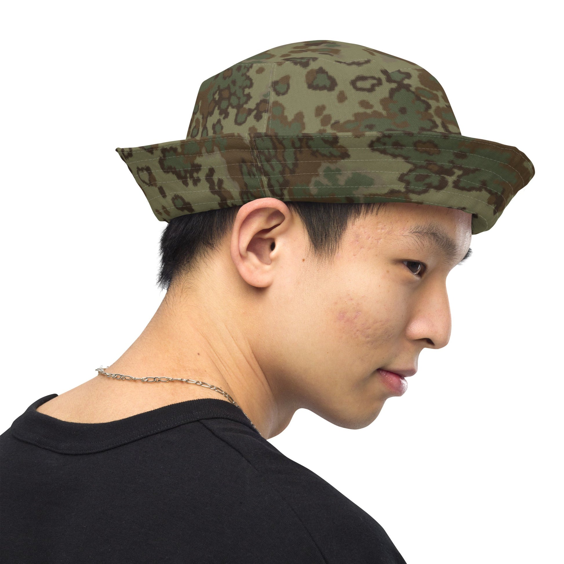 German Oak Leaf Multi-terrain CAMO Reversible bucket hat - Bucket Hats