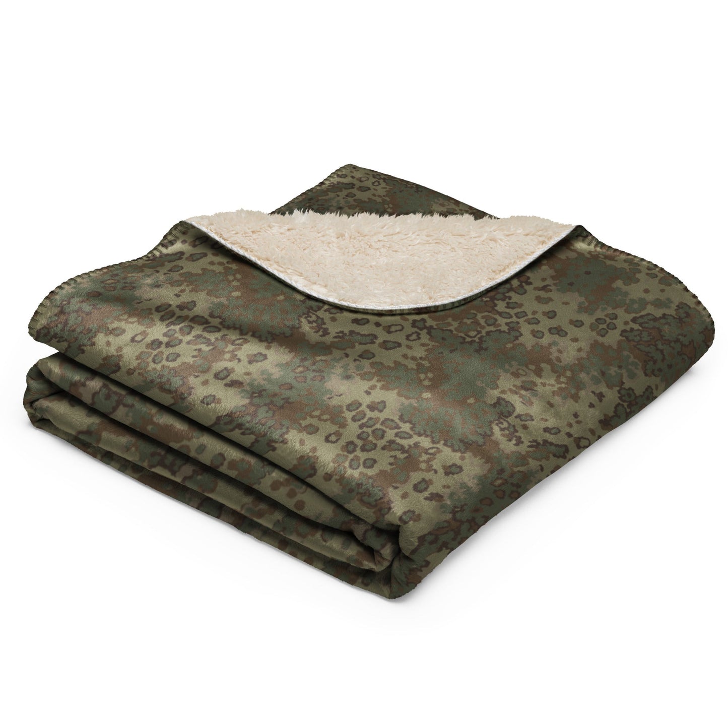 German Oak Leaf Multi-terrain CAMO Sherpa Blanket