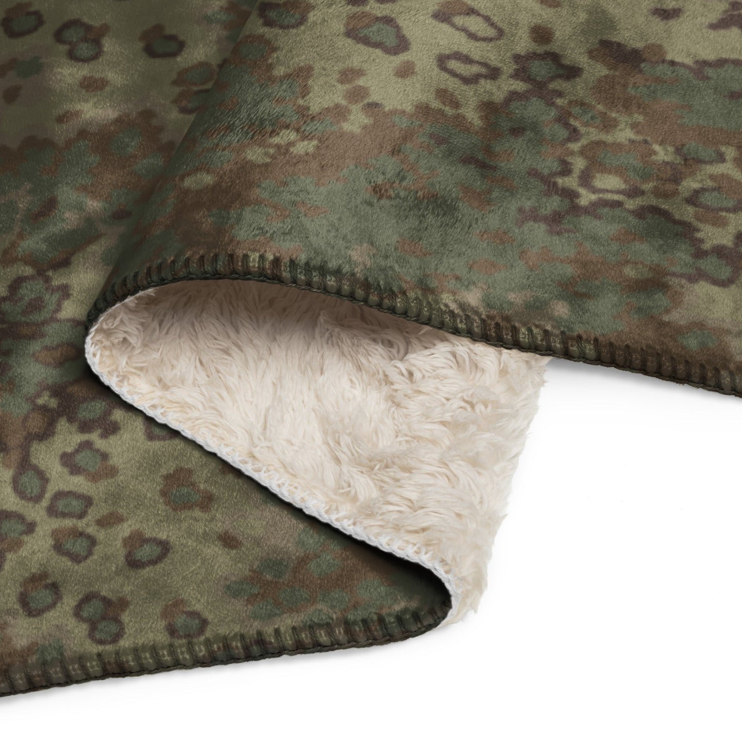 German Oak Leaf Multi-terrain CAMO Sherpa Blanket