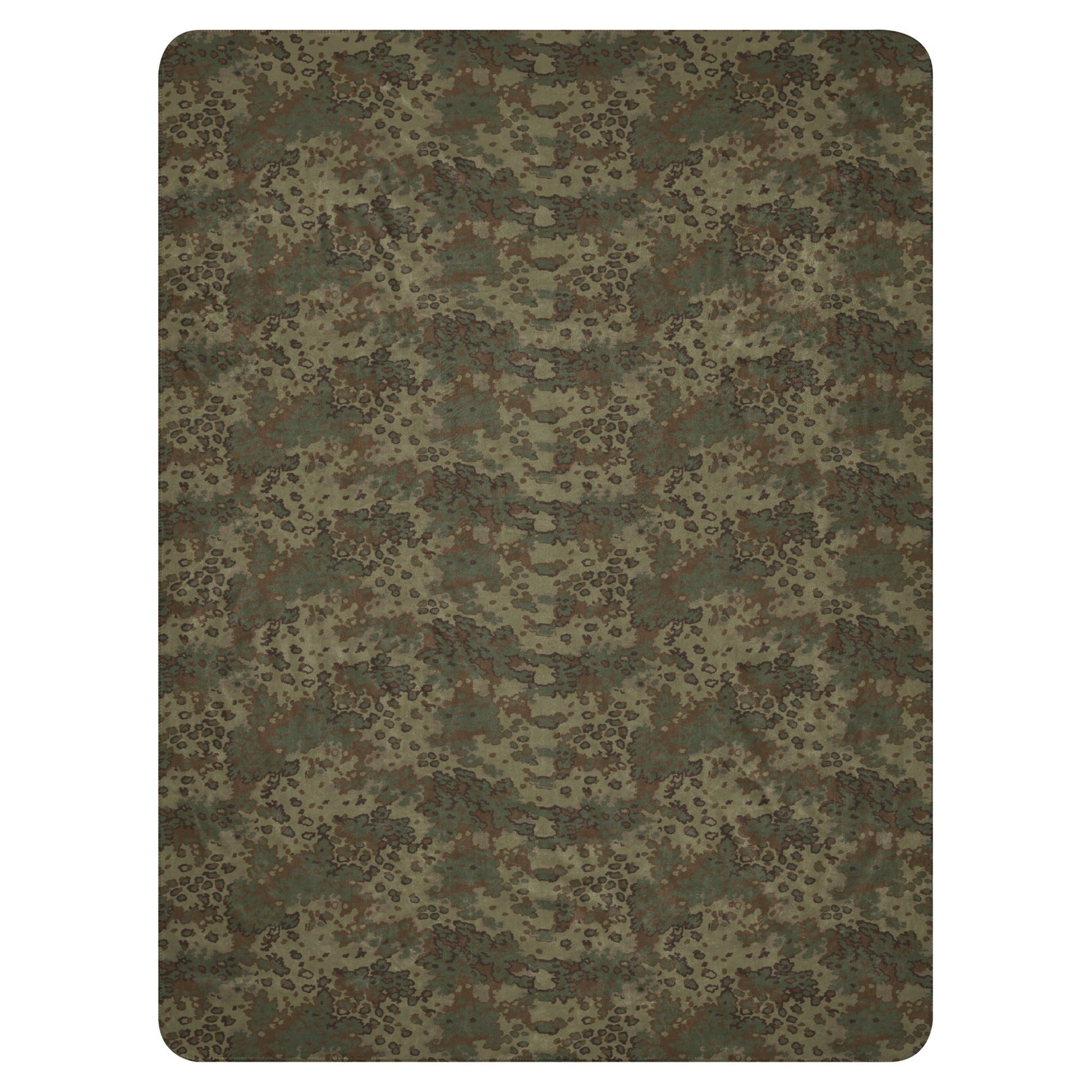 German Oak Leaf Multi-terrain CAMO Sherpa Blanket