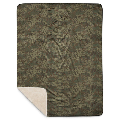 German Oak Leaf Multi-terrain CAMO Sherpa Blanket