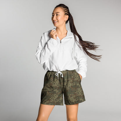 German Oak Leaf Multi-terrain CAMO Unisex Athletic Long Shorts