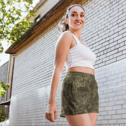 German Oak Leaf Multi-terrain CAMO Unisex Athletic Shorts