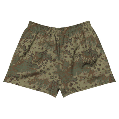 German Oak Leaf Multi-terrain CAMO Unisex Athletic Shorts