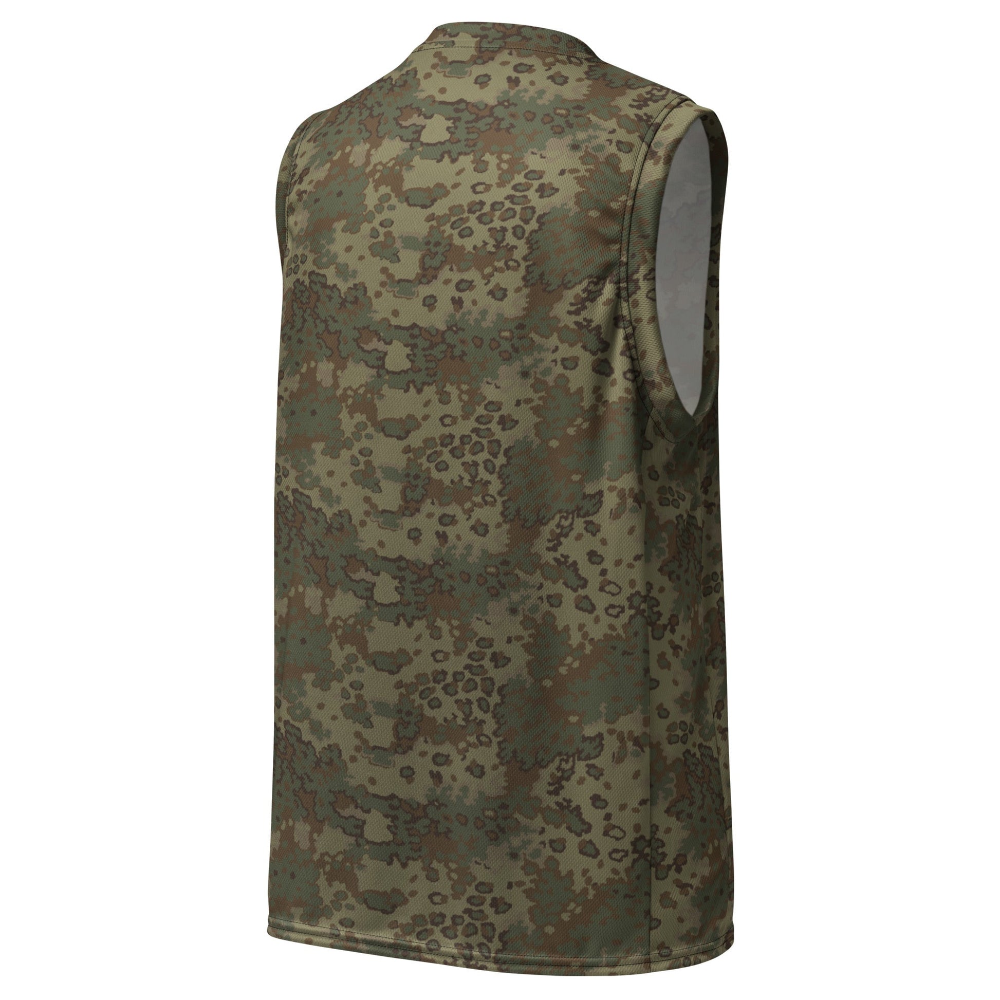 German Oak Leaf Multi-terrain CAMO Unisex Basketball Jersey