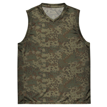 German Oak Leaf Multi-terrain CAMO Unisex Basketball Jersey
