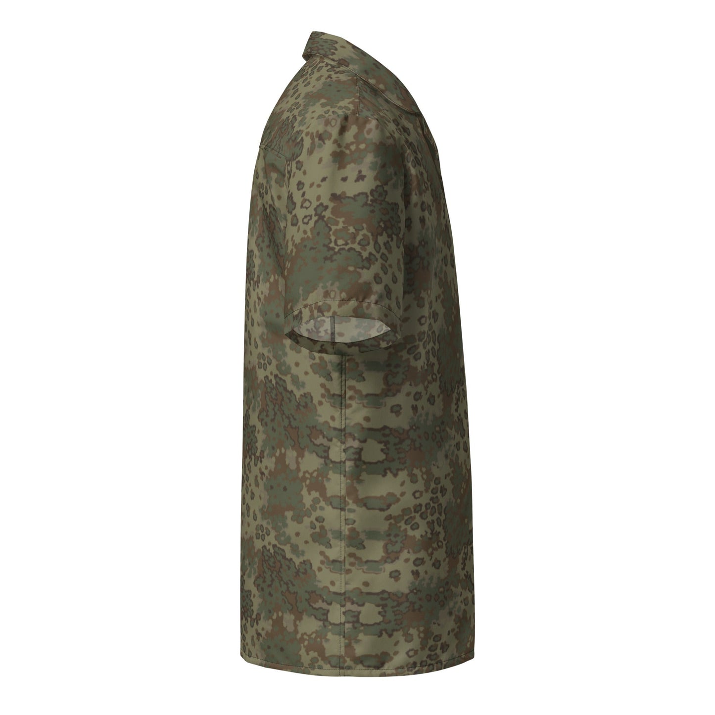 German Oak Leaf Multi-terrain CAMO Unisex button shirt - Button Shirts