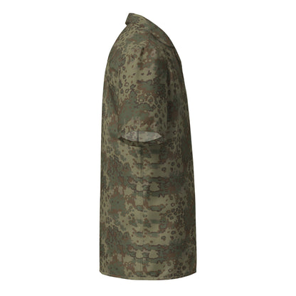 German Oak Leaf Multi-terrain CAMO Unisex button shirt - Button Shirts